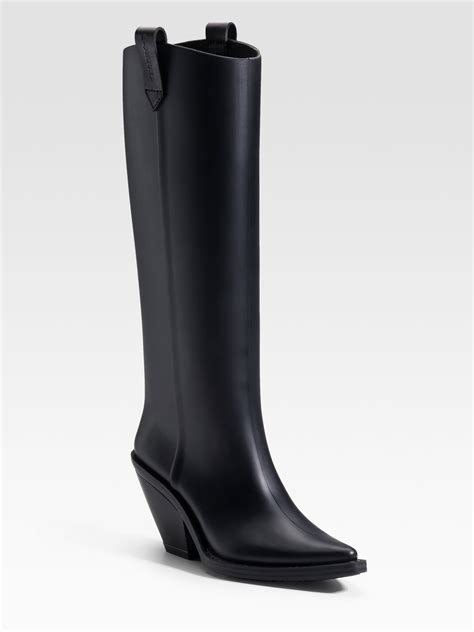 givenchy rubber boots